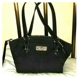 Coach Ashley signature small satchel purse